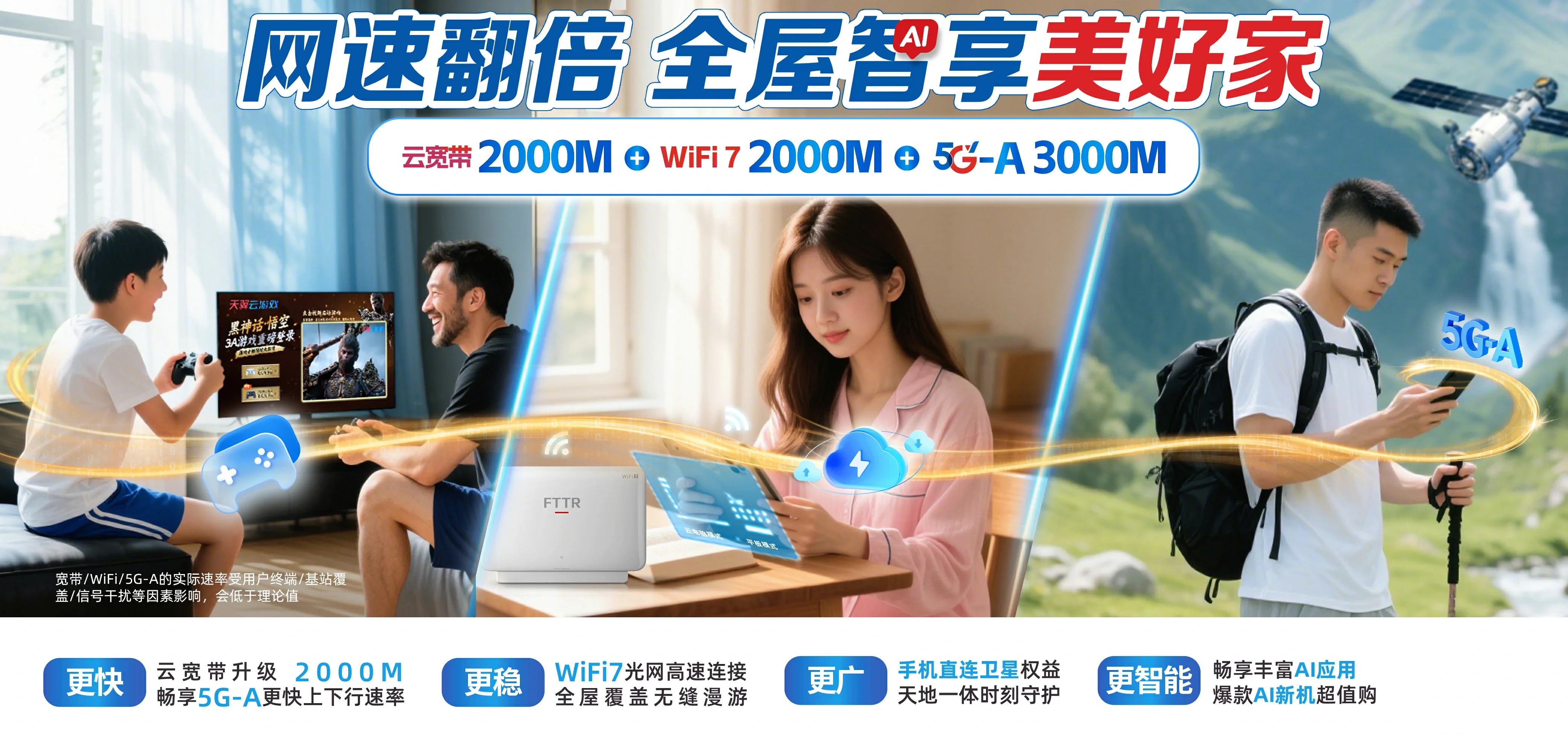 中国电信 肥城市电信宽带 宽带套餐